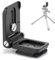 Tilta Placa Base Arca Plegable con Ranura para Rosca de 1/4-20 para Modos de Disparo Horizontal y Vertical Flexibles - Aluminio, Negro TA-Fab-B