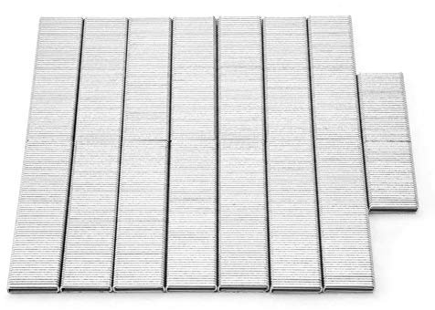 2040 Grapas Resistentes para Pistola Grapadora Eléctrica y Neumática 440KB para Decoración, Muebles (425K 2040)