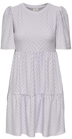 JdY Jdycarla Dress Carla Cathinka Robe JRS Noos S/S, Rose pâle, S Femmes