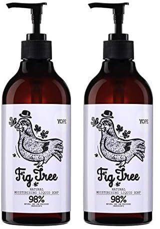 YOPE Liquid Hand Wash Moisturising For Smoothness and Elasticity Against Damage From Free Radicals Regenerating Allantoin Vitamin B5 Coconut & Sunflower Oil Vegan Cruelty Free 500 ml (Pack of 2)