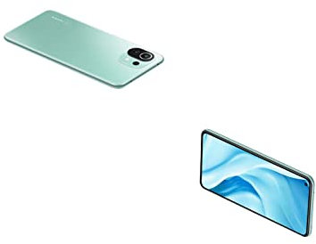 Xiaomi 11Lite 5G NE 6,55, DotDisplay AMOLED FHD+ de 90Hz, Qualcomm Snapdragon 778G, Triple cámara de 64MP+8MP+5MP, couleur vert menthe, 8+128 Go (renouvelé)