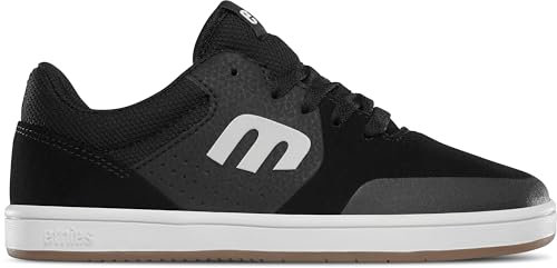 Etnies Unisex-Kinder Kids Marana Skateboardschuhe, Schwarz (968-Black/Gum/White 968), 34 EU (1 UK)