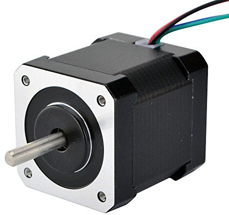 STEPPERONLINE Doppel Schacht Nema 17 Schrittmotor 1.68A 45Ncm Bipolar 4-Draht 3D Drucker