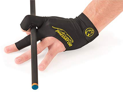 PREDATOR Handschuh, Second Skin, 3-Finger, schwarz-gelb, für rechte Hand Größe L&XL