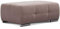 Cavadore Hocker Mistrel, Sitzhocker mit leichter Fleckentfernung dank Soft Clean, geeignet für Haushalte mit Kindern, Haustieren, 109 x 42 x 73, hellbraun