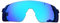 SOODASE Für Oakley EVZero Blades Sonnenbrillen Blau Polarisierte Ersatzgläser