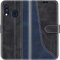 Mulbess Coque pour Samsung Galaxy A40, Etui a Rabat, Housse en Cuir, Pochette de Protection Portefeuille, Élégant Noir