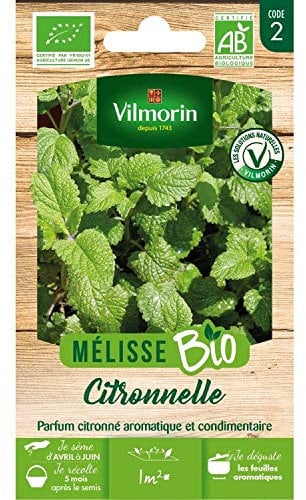 Vilmorin - Melisse Citronnelle Bio Vl 2