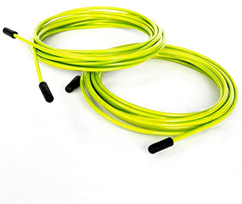 BRANK SPORTS Cavi di Ricambio per Corda per Saltare - Lunghezza 3m - Corde Saltare per Adulti, Uomini, Donne e Bambini - Corda Velocità Boxe, Palestra e Fitness - Compatibile Corda Saltare Ponderata