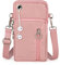 Aucuu Petit Sacoche Telephone Portable Femmes, Sac Téléphone Portable Femme avec Bandoulière Réglable, Oxford Tissu Crossbody Pochette Sacoche Running Armbag pour Téléphone 7''(avec Prise casque), #8