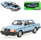 Welly Volvo 240 GL Limousine Blau 1974-1993 1/24 Modell Auto mit individiuellem Wunschkennzeichen
