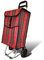 Einkaufstrolley | Einkaufsroller | Einkaufswagen | Trolley | Roller | Sackakrre | Klappbar mit Einkaufstasche | 55 x 36 x 20 cm | Belastbar bis 25 kg