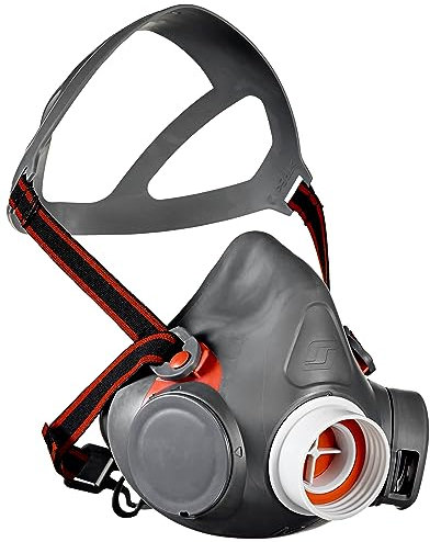 3M HF-300 Atmenschutz-Halbmaske S, Halbmaske mit Ersatzfilter