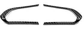 DENGG Auto Lenkrad Abdeckung Carbon Rot Silber Schalter Aufkleber Rahmen Trim Für Mazda 3 MX-30 CX-50 CX-60 CX-30 Zubehör 2022-2023(Carbon 3)