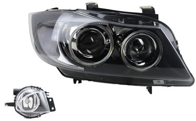 Johns, Scheinwerfer Xenon passend für BMW 3er E90 E91 01/2005-08/08 D1S H7 Re. + Nebel.