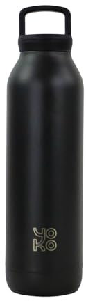 Yoko Design - Bouteille isotherme 500ml & Infuseur NOIRE