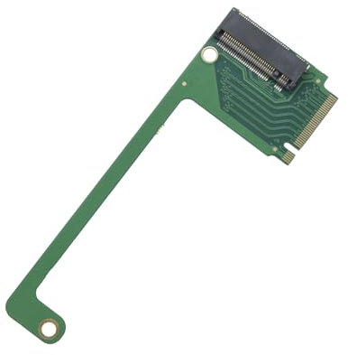 ELUTENG für Rog Ally 2230 auf 2280 Adapter PCI-E 4.0 NVME M-Key 90 Grad Winkelverlängerung SSD Konvertierungsadapter 5Pin mit Schraubendreher Kompatibel mit ROG Ally Gaming