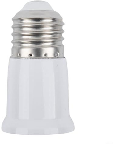 HEIBTENY Adaptateur de douille d'ampoule E26/E27 de 3 cm avec douille d'extension de 3 cm - Compatible avec les ampoules LED/CFL standard avec culot E26 et E27