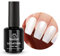 beetles Gel Polish, 1 Pcs 15ml Pearl White Shell Pearlescent Gel Polish Pearl Shimmer Soak Off Gel Nail Art Manicure Salon Nail Design Nail U V Gel Home DIY Manicure-CL616-RE