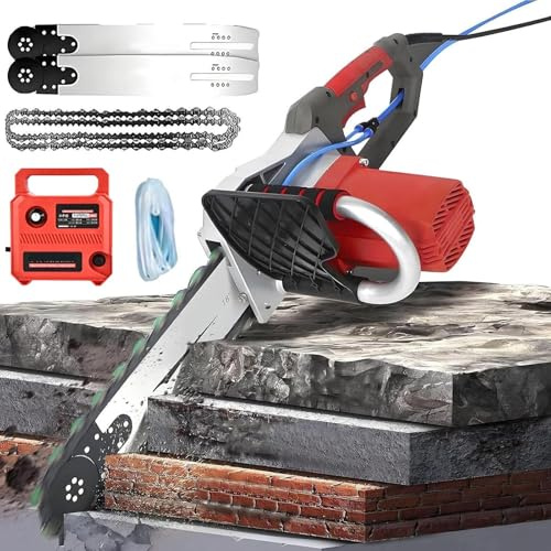 5800/6500W Powerful Corded Electric Chainsaw with 16In(40cm) Guide Bar & ControlCut Saw Chain, Lightweight,Quiet & Low Kickback Chainsaw, with Water Pump,Wet Water Supply Dust Removal ,48cm