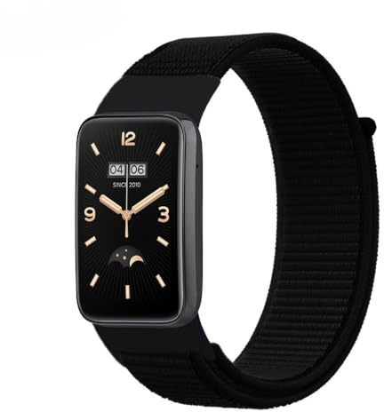 GoodZwetch Pulsera compatible con Xiaomi Mi Smart Band 7 Pro, correa de reloj ajustable de nailon suave para hombre y mujer