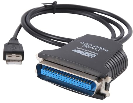 HuddleGlow Neu Parallel Port DB36 LPT Drucker USB Express Card Converter Adapter Schwarz