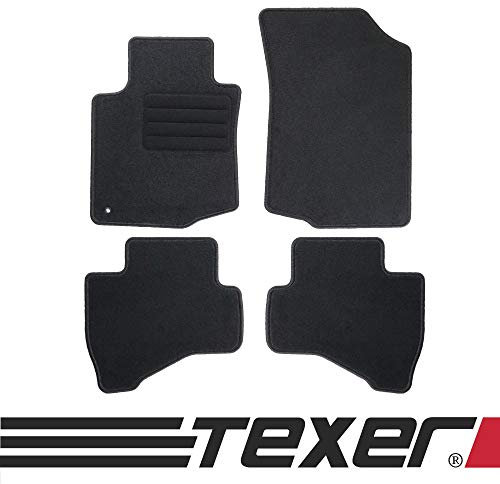 CARMAT TEXER Textil Fußmatten Passend für Toyota Aygo I Bj. 2005-2014 Basic