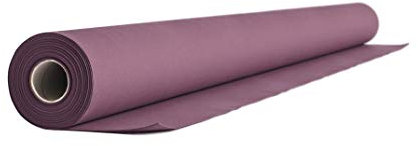 AROBA 1x Airlaid Tischdeckenrolle (Violett, 1,2 m x 24 m) - Stoffähnliche Tischdecke - Hochwertige Tischtuchrolle für Hotel, Catering, Geburtstag, Restaurants, Kommunion, Taufe