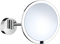 SMEDBO Outline Kosmetikspiegel schwarz mit Dual LED-Beleuchtung PMMA rund FK485EBP