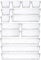 Grace Store - Bandejas de plástico transparente para organizar los cajones, ideales para maquillaje, útiles de cocina, joyas y accesorios (paquete de 15 bandejas)