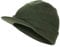 blntackle76 US Schildmütze Cap Acryl Mütze Hut Wintermütze Strickmütze Schirmmütze mit Schirm Männer Frauen one Size Olive