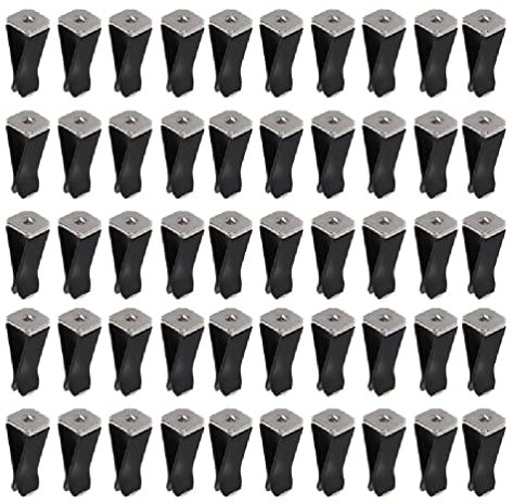 50 stücke Klimaanlage Air Outlet Parfüm Clip Parfüm Glas Flasche Fittings Clip Auto Outlet Vent Clip Autozubehör Vent Clips Lufterfrischer Kerze Auto Handyhalter Duft Zubehör Blumen