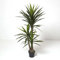 Homescapes Kunstpflanze Yucca Palme Künstliche Pflanze groß mit Topf Palmlilie 150cm hoch, grün