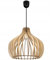 Light-Home Timber Hängelampe aus Holz und Metall - Esstischlampe Industrial für Kuche und Esszimmer - Pendelleuchte über Esstisch Schwarz/Braun - Skandinavisch