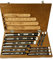 Rahish Tools Verstellbares Handreibahlenwerkzeug H4–H14 15/32–1-1/2 für präzise Lochbearbeitung mit 6 Klingen aus Kohlenstoffstahl Handreibahlen für Metall & Holz 11,90–38,10 mm