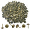 Hocansen 200 Stück Polsternägel 11x17mm Push-Pin Rund Daumen Polster Polster für Sofa Möbel (Bronze/TD-SF)