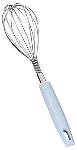 ddq Wisk en Acier Inoxydable Fouet À Oeufs Ballon Fouet Manuel Fouet Bleu Rose Cuisine Appareil De Cuisson Crème Beurre Fouet Agitateur (Color : Onecolor)