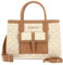 VALENTINO Liuto Shopper Ecru/Multicolor