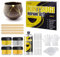 Kintsugi Repair Kit - Gold Kintsugi Glue for Pottery and Porcelain Repair, Dishwasher Food Safe, Bio Based Ceramic Repair Resin for Bowls, Plates, Vases, Jades, Meaningful Presents for DIY Enthusiasts