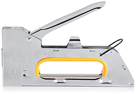 Manueller Tacker für Möbel aus Edelstahl zur Aufnahme von 1008F-Heftklammern