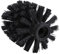 Toilet Brush Head - Toilet Brush Head Replacement | Toilet Brush | with Sturdy Stiff Bristles Make Deep Cleaning Simple | with Durable Stiff Bristles | Easy Screw-On Design Black/white