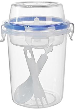 Vasos de yogur parfait desechables, vasos transparentes de polipropileno con tapa de cúpula, almacenamiento de alimentos para viajes | Vasos de aperitivos portátiles, recipientes para