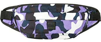 Urban Classics Camo Shoulder Bag Umhängetasche, 43 cm, Ultraviolet Camo