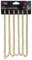Christmas Tree Decoration 2.7 Metre Bead Garland - Gold 5318