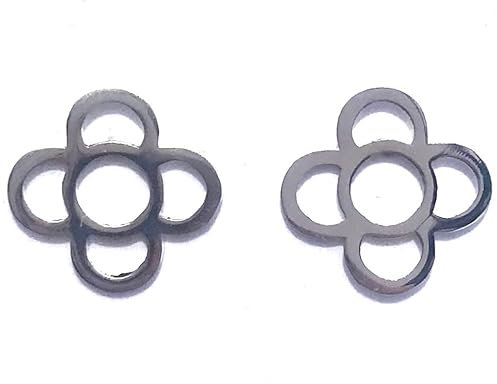 PENDIENTES FLOR DE PANOT PLATA DE LEY 925/1000