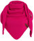KNIT FACTORY - Dreiecksschal Coco - Damen Strickschal mit Wolle - Umschlagtuch für den Herbst und Winter - Winterschal - Dreieckstuch - Hochwertige Qualität - XXL Schal - 190 x 85 cm - Fuchsia