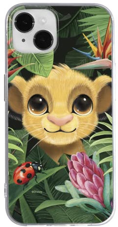ERT GROUP Handyhülle für Apple iPhone 14 Original und offiziell Lizenziertes Disney Muster Simba & Friends 002 optimal an die Form des Handy angepasst, hülle aus TPU