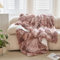Wajade Kunstfelldecke – Sherpa Schafdecke – Comfort Luxuriöse Flauschige Kuscheldecke – weiche Decke für Couch und Bett -Kaffee-200x220cm
