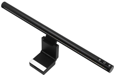 Monitor Light Bar, USB Computer Monitor Lamp, Eye-Care Screen Light Bar, Adjustable 5 Color Temperatures, Stepless Dimming, No Screen Glare Desk Lamp Home Office Game (300SA5)