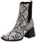 Stivali Texani Donna Estivi Stivaletti Donna Motociclista Boots Stivaletti da Neve Donna Stivali Cowboy Stivali Gomma al Ginocchio Donna Texani Calde Stringati per Giardino,